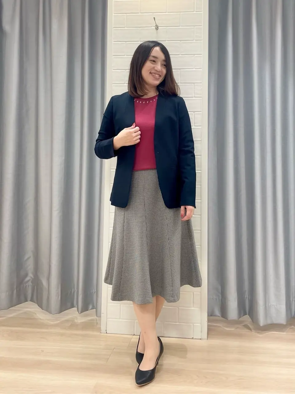 ANY SIS 丸岡 コーディネート画像