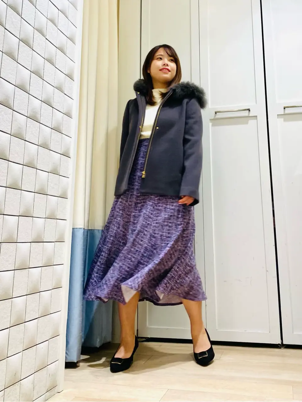 ANY SIS スタッフ コーディネート画像