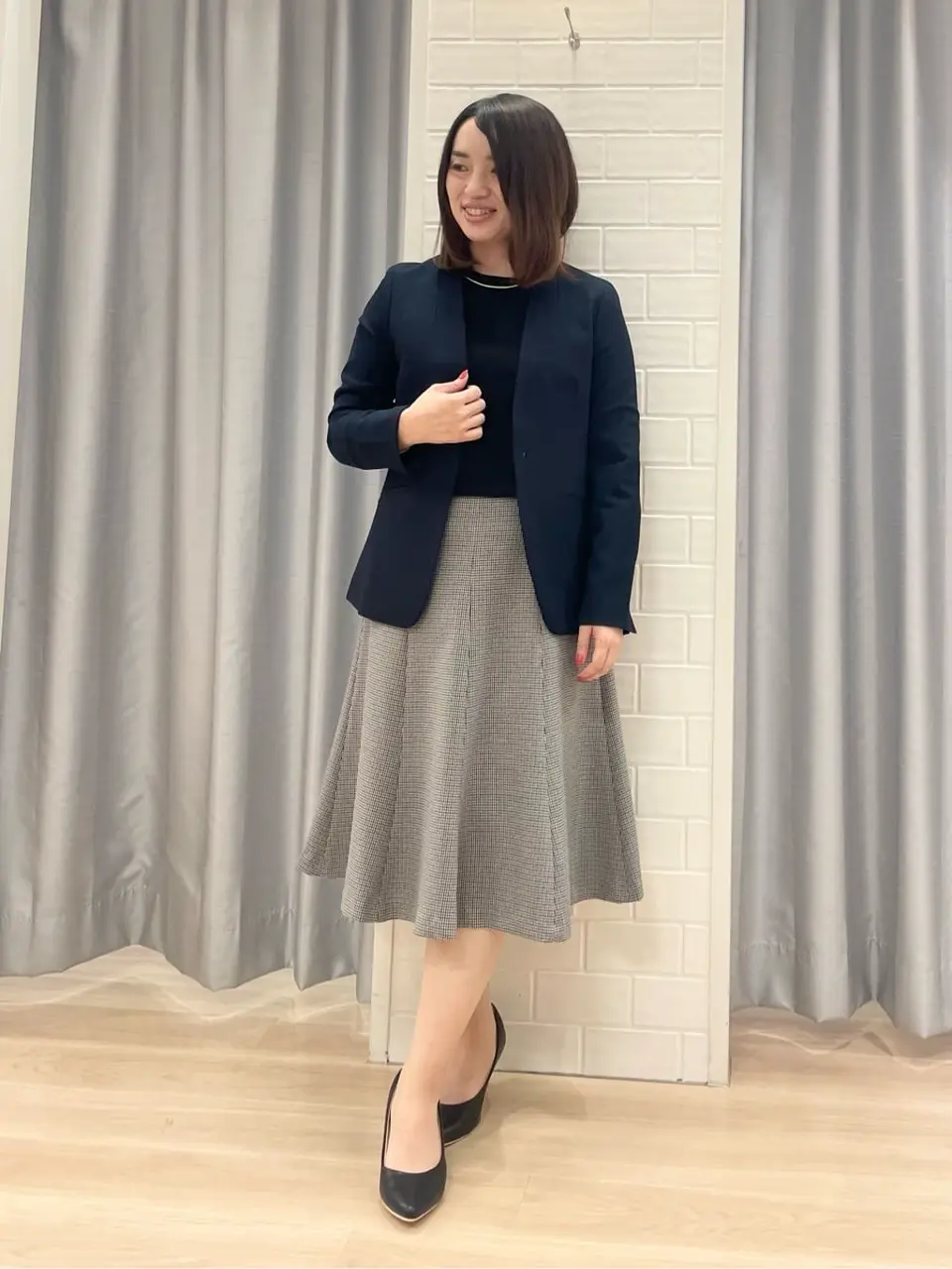 ANY SIS 丸岡 コーディネート画像