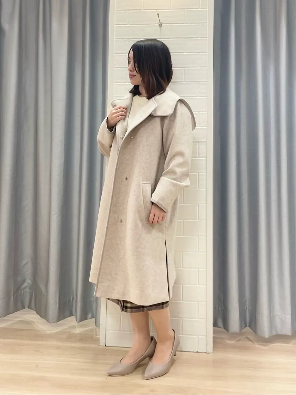 ANY SIS 丸岡 コーディネート画像