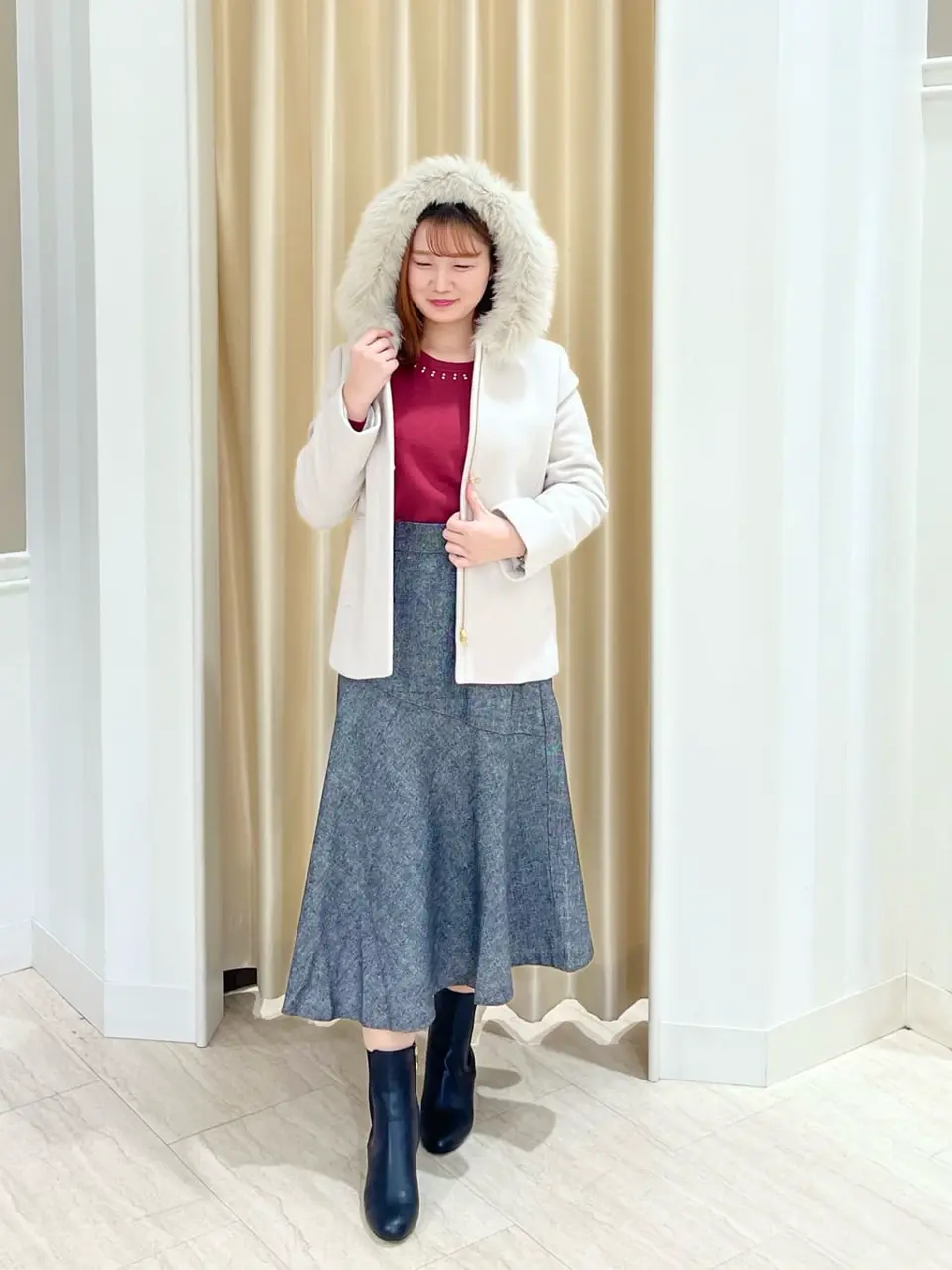 ANY SIS スタッフ コーディネート画像