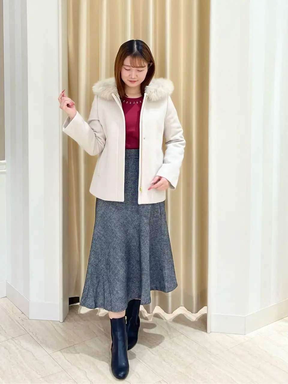 ANY SIS スタッフ コーディネート画像