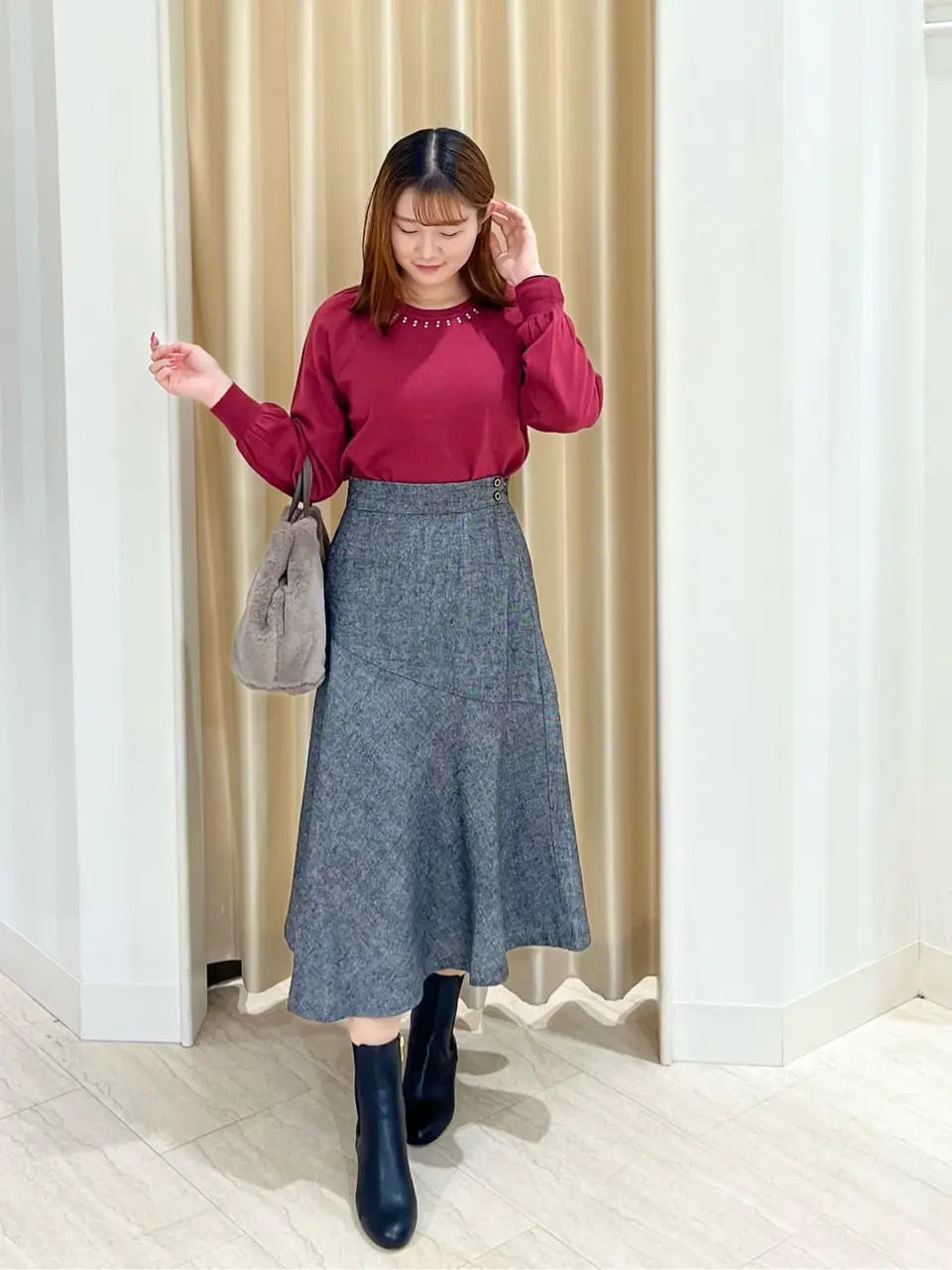 ANY SIS スタッフ コーディネート画像