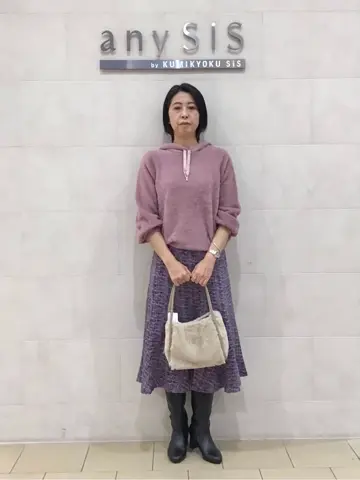 ANY SIS 藤森 コーディネート画像