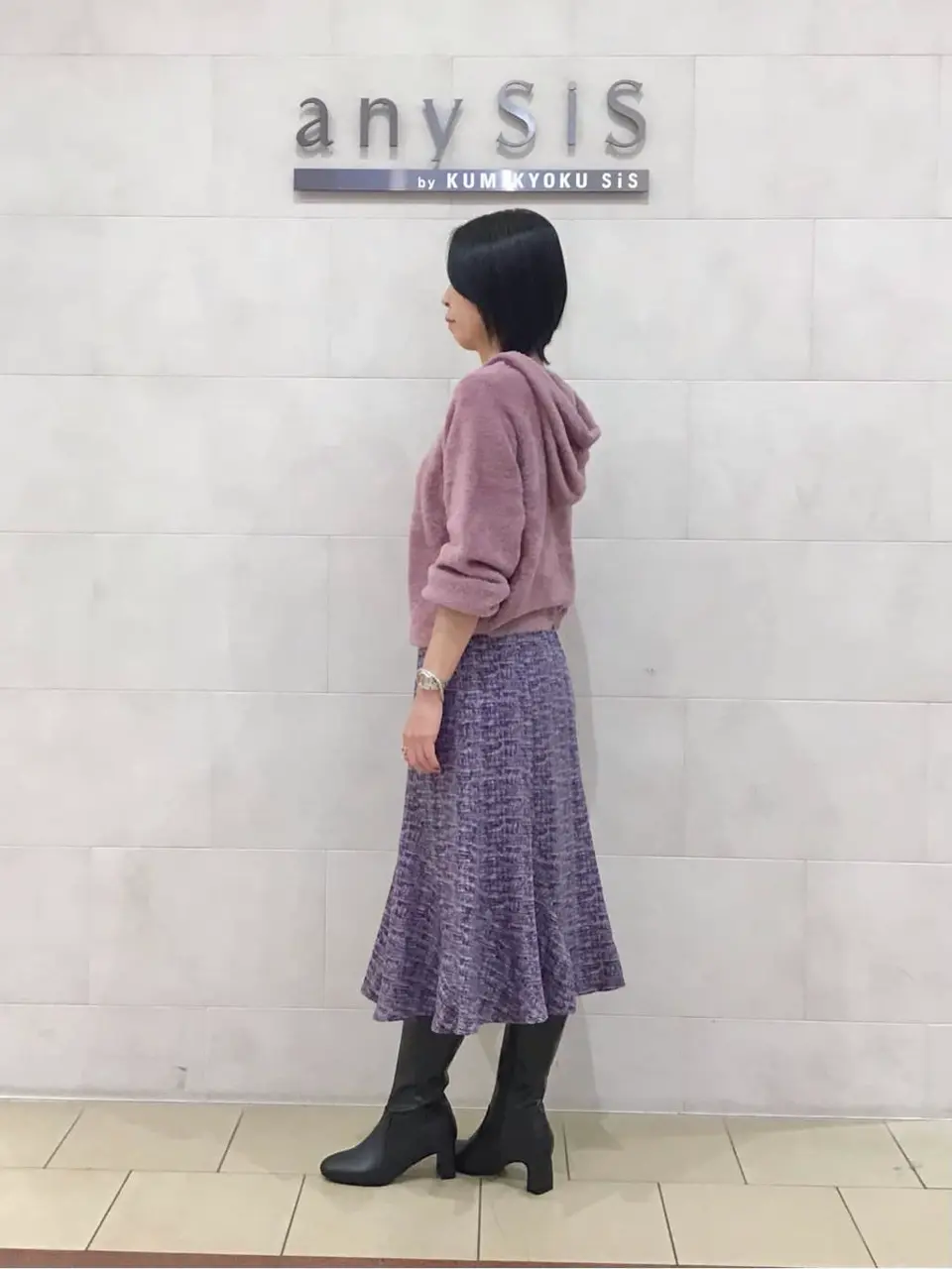 ANY SIS 藤森 コーディネート画像