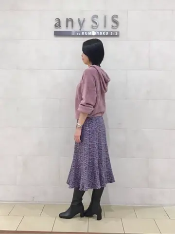 ANY SIS 藤森 コーディネート画像