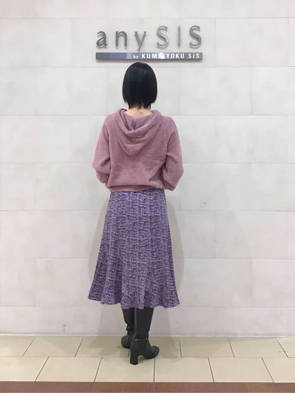 ANY SIS 藤森 コーディネート画像