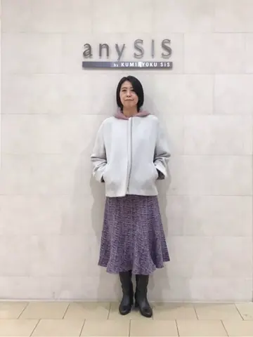 ANY SIS 藤森 コーディネート画像