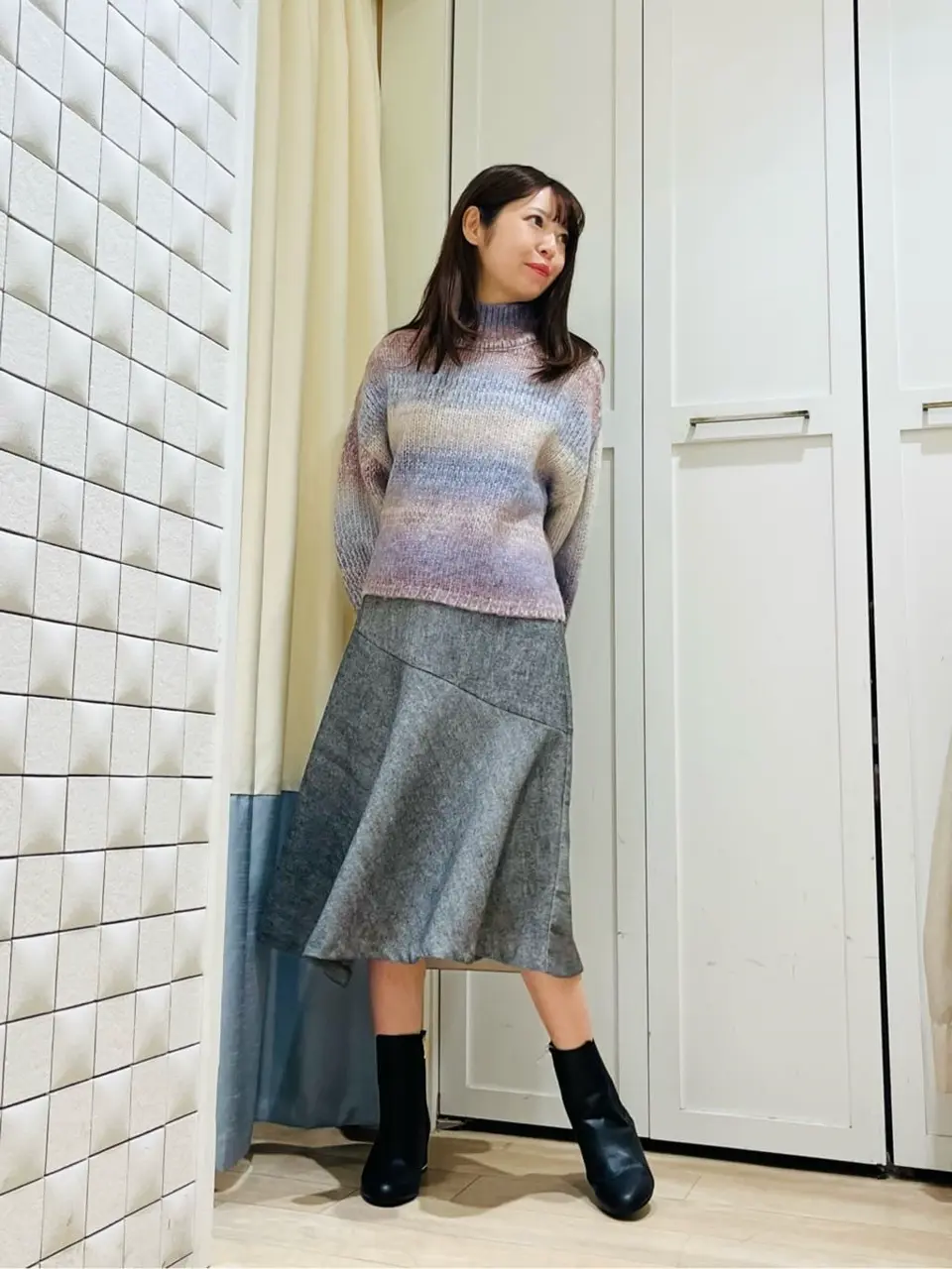 ANY SIS スタッフ コーディネート画像