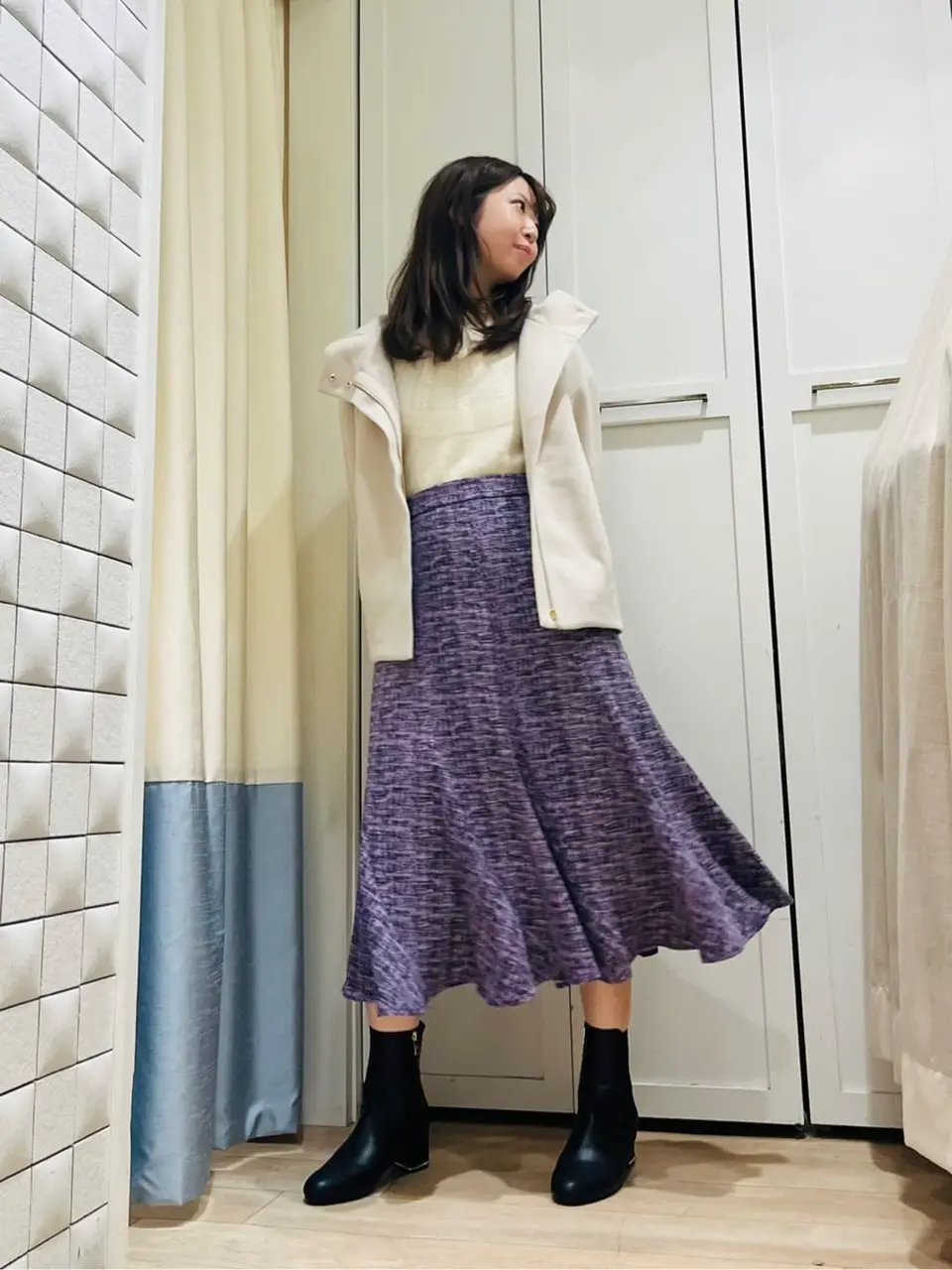 ANY SIS スタッフ コーディネート画像