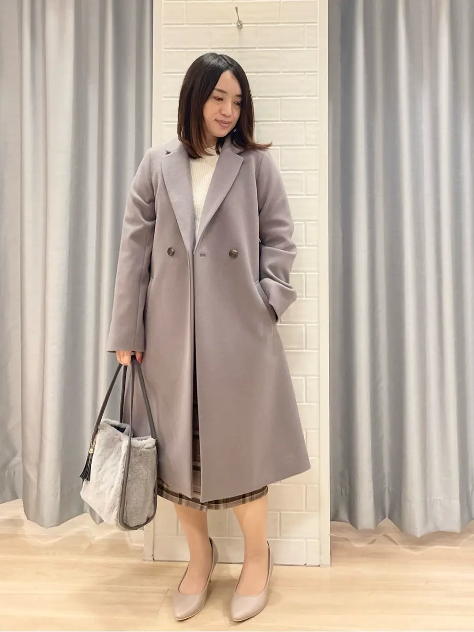 ANY SIS 丸岡 コーディネート画像