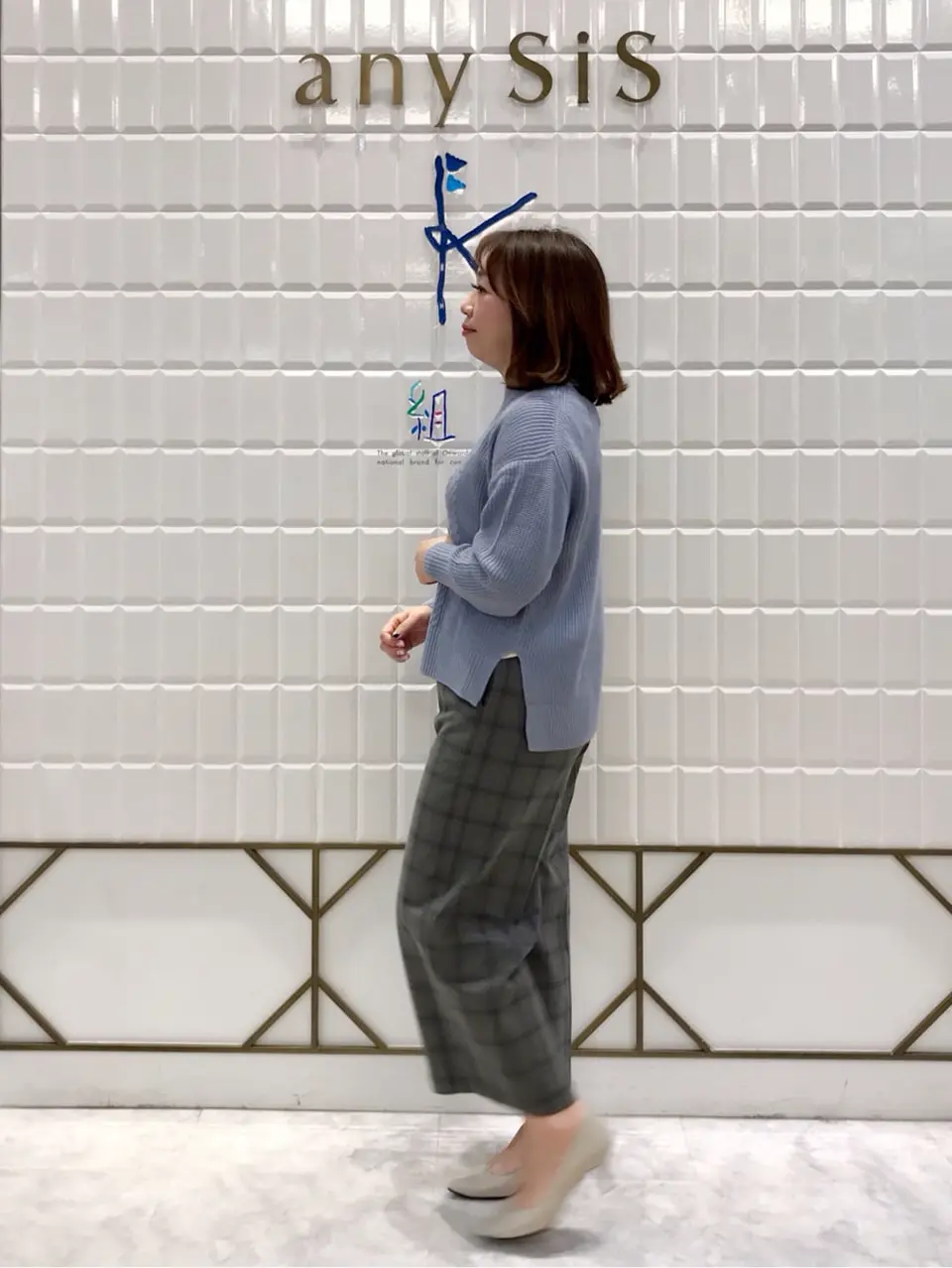 ANY SIS 中山 コーディネート画像