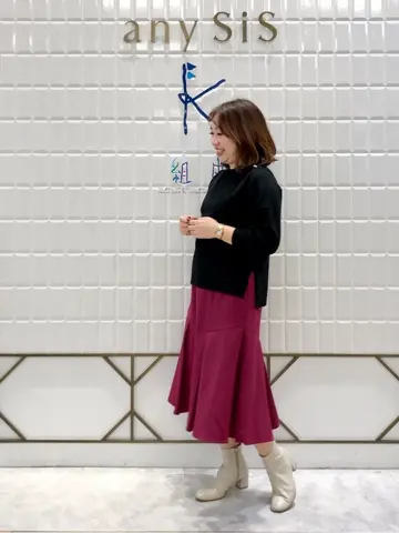 ANY SIS 中山 コーディネート画像