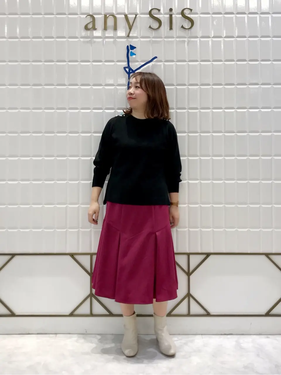 ANY SIS 中山 コーディネート画像