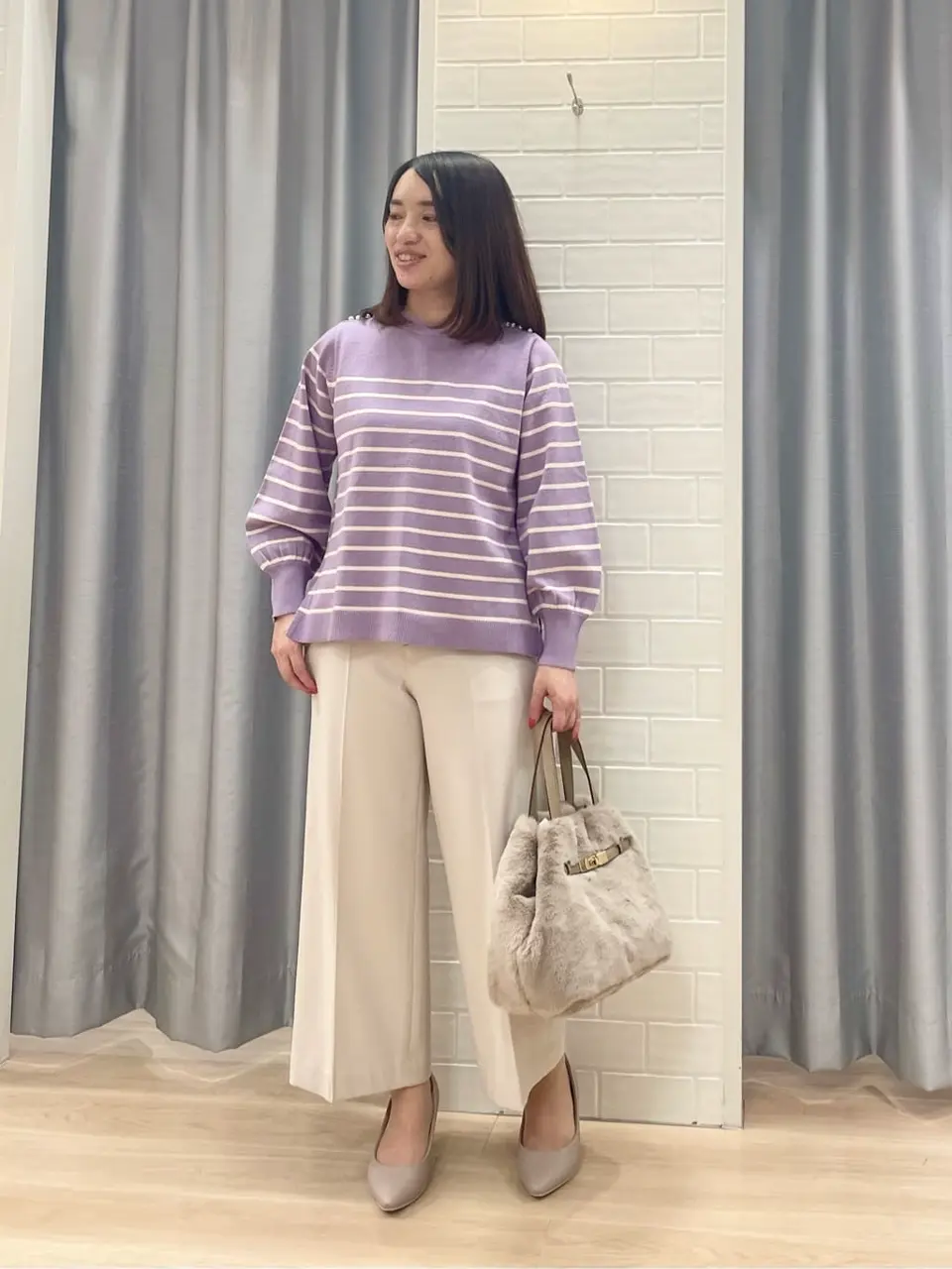 ANY SIS 丸岡 コーディネート画像