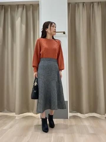 ANY SIS 長尾 コーディネート画像