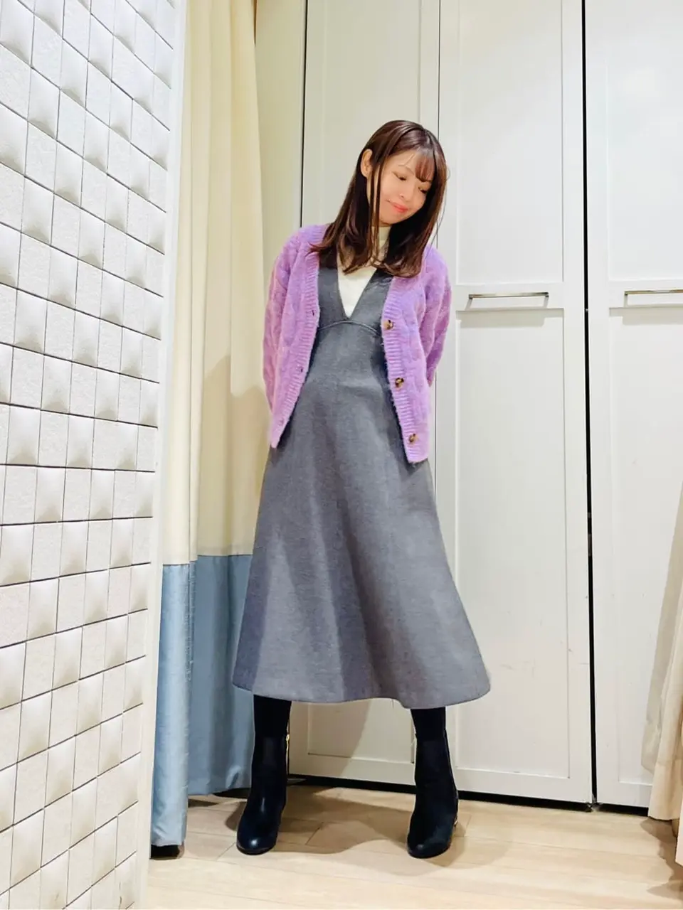 ANY SIS スタッフ コーディネート画像