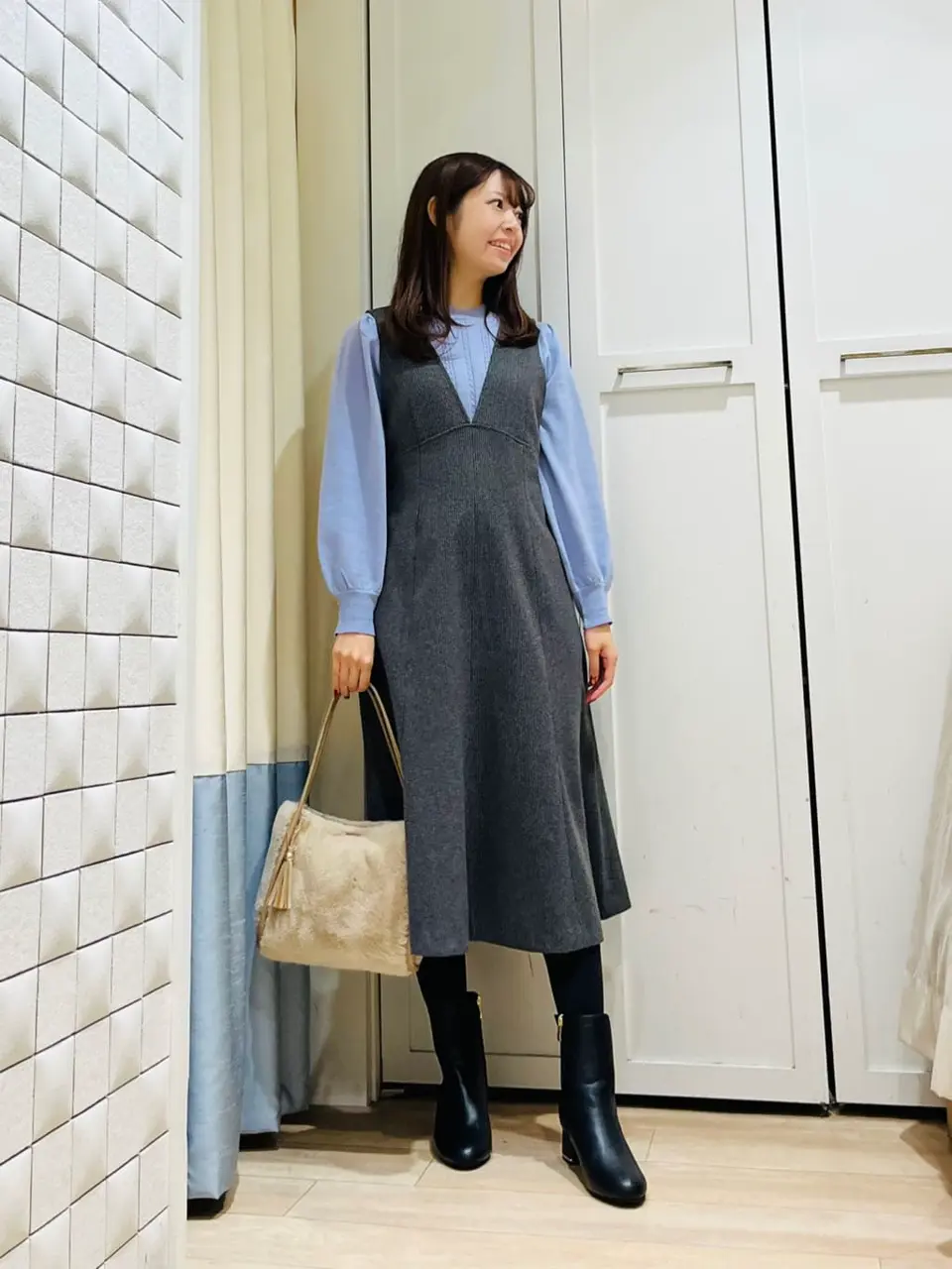 ANY SIS スタッフ コーディネート画像