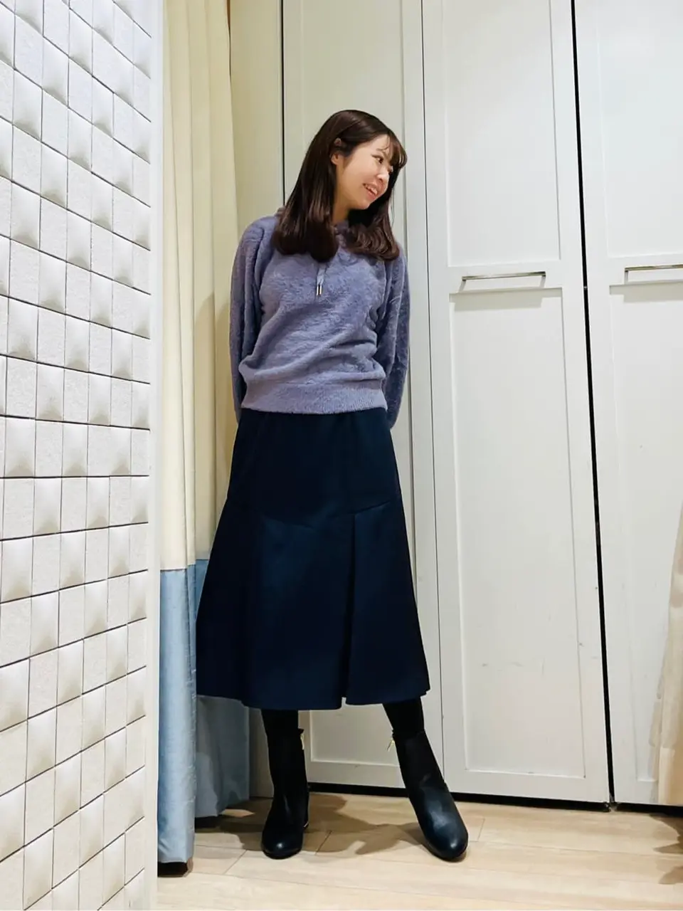 ANY SIS スタッフ コーディネート画像