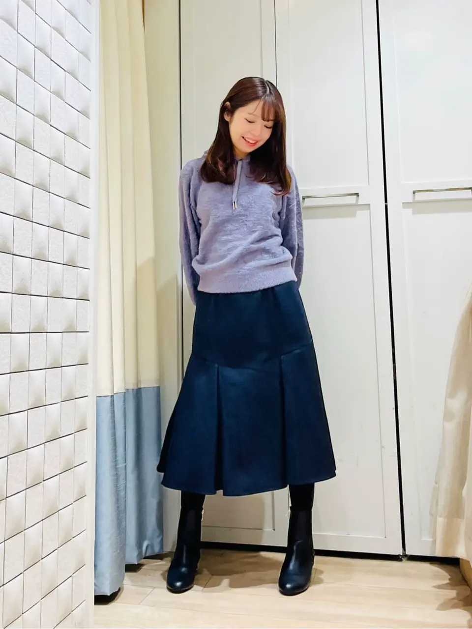 ANY SIS スタッフ コーディネート画像