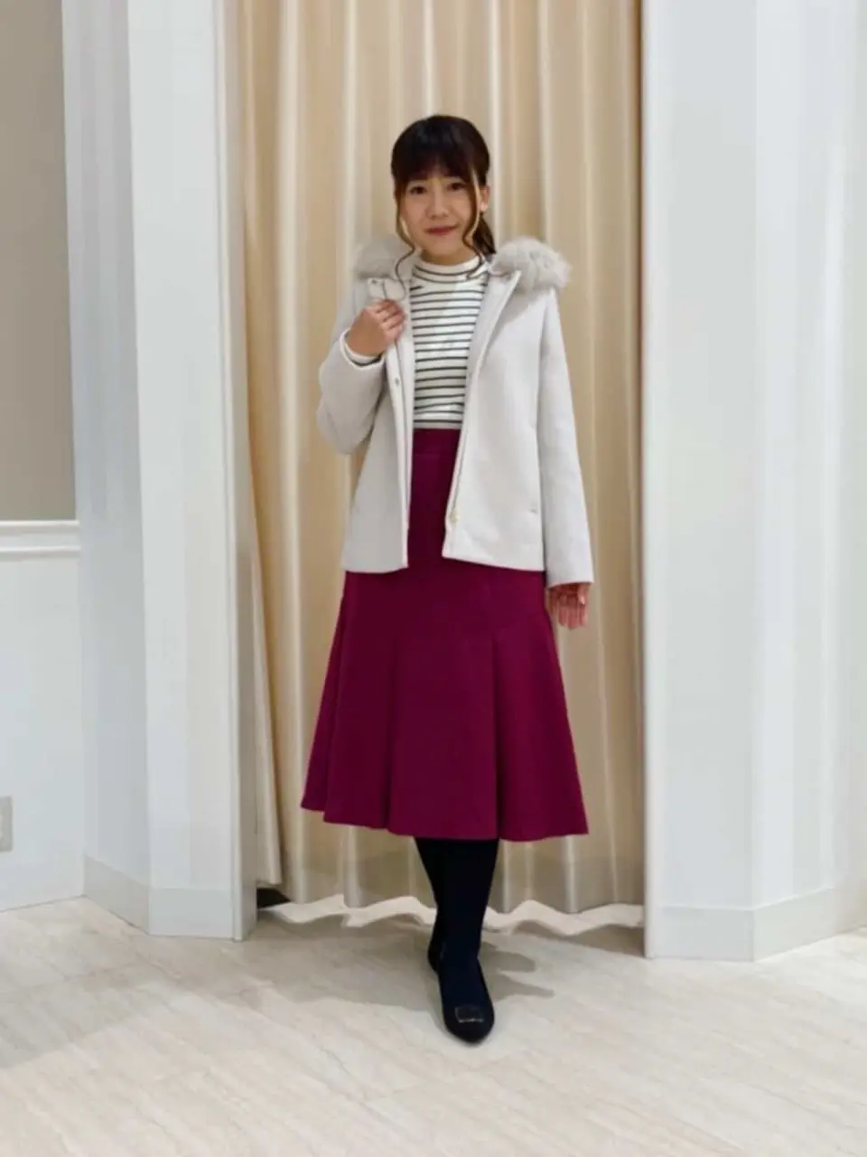 ANY SIS スタッフ コーディネート画像