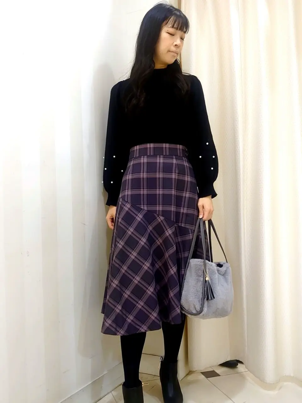 ANY SIS スタッフ コーディネート画像