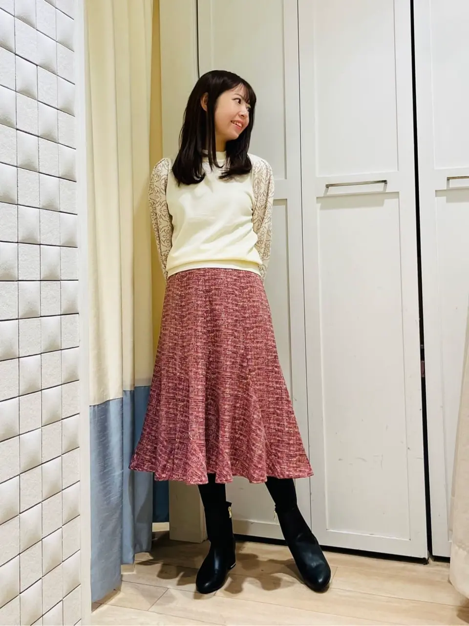 ANY SIS スタッフ コーディネート画像