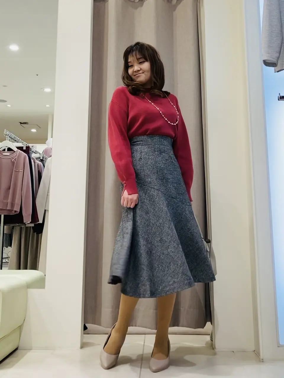 ANY SIS 川根　彩 コーディネート画像