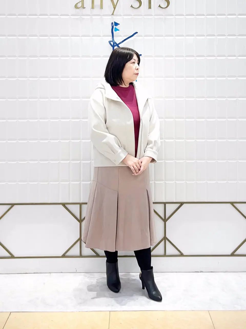 ANY SIS 西田 コーディネート画像