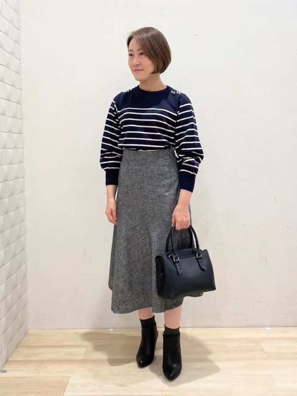 ANY SIS 菱田 コーディネート画像