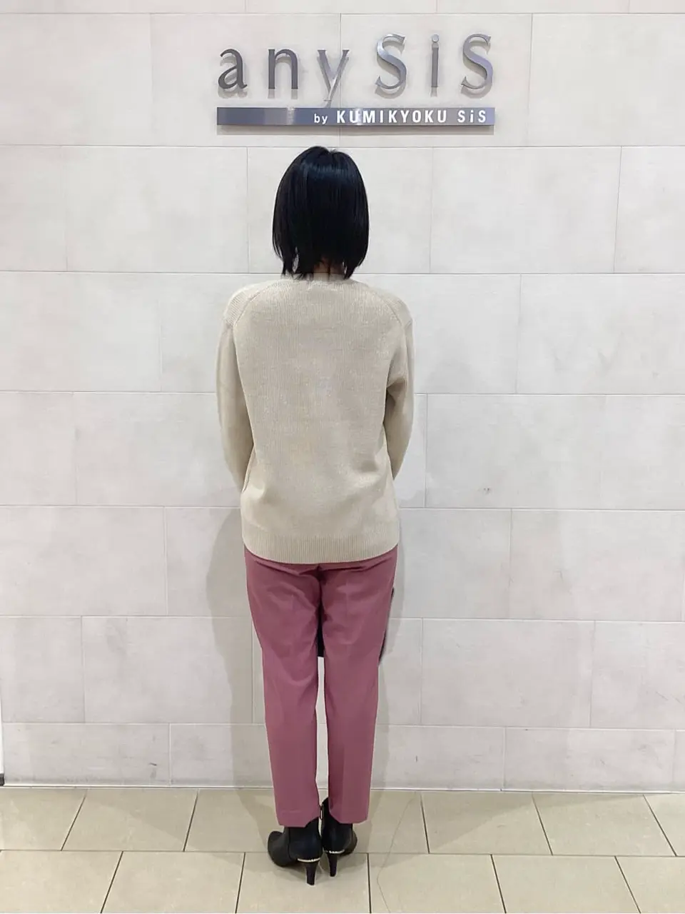 ANY SIS 藤森 コーディネート画像