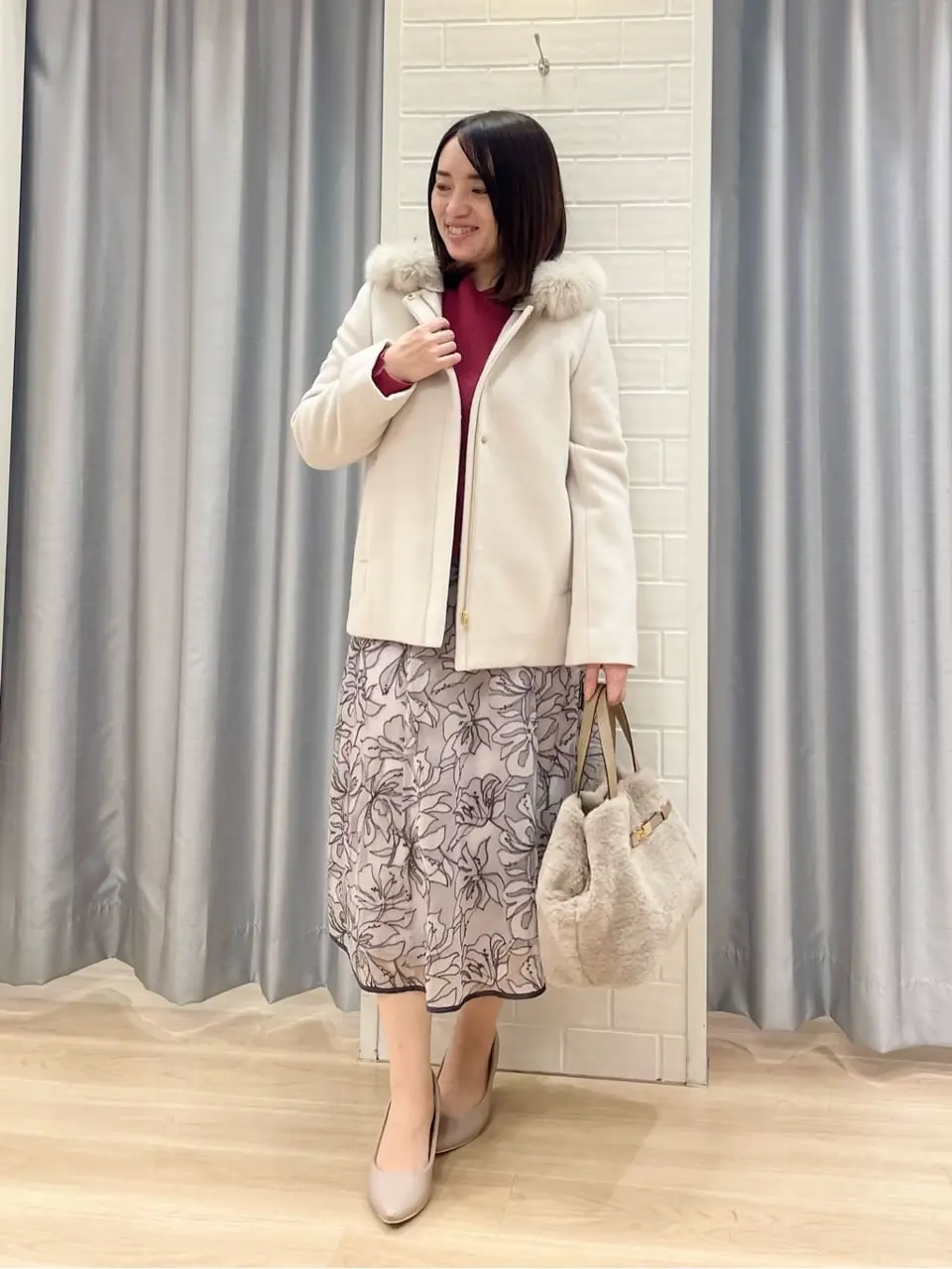 ANY SIS 丸岡 コーディネート画像