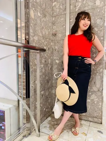 ANY SIS 藤田 コーディネート画像