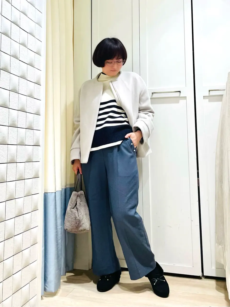 ANY SIS スタッフ コーディネート画像