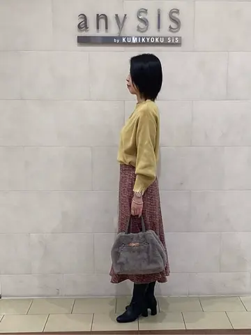 ANY SIS 藤森 コーディネート画像