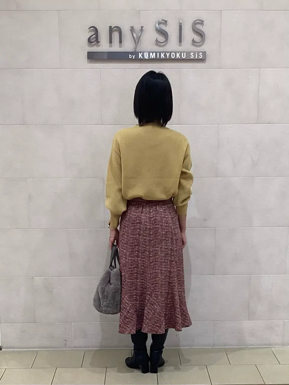 ANY SIS 藤森 コーディネート画像