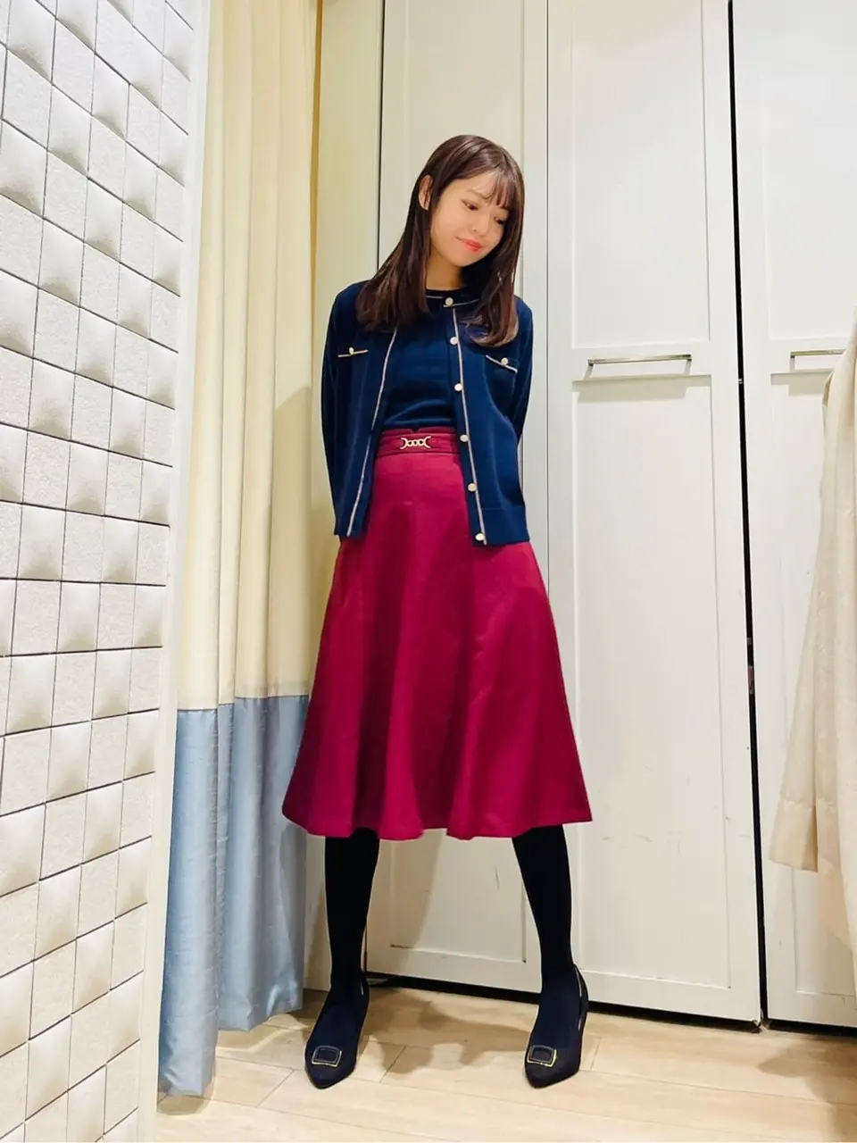 ANY SIS スタッフ コーディネート画像