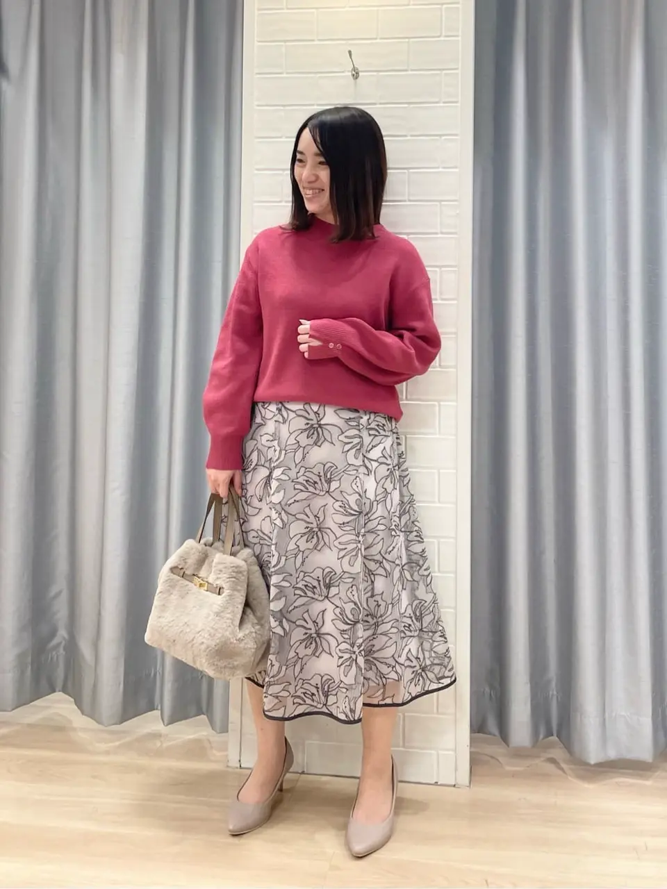 ANY SIS 丸岡 コーディネート画像