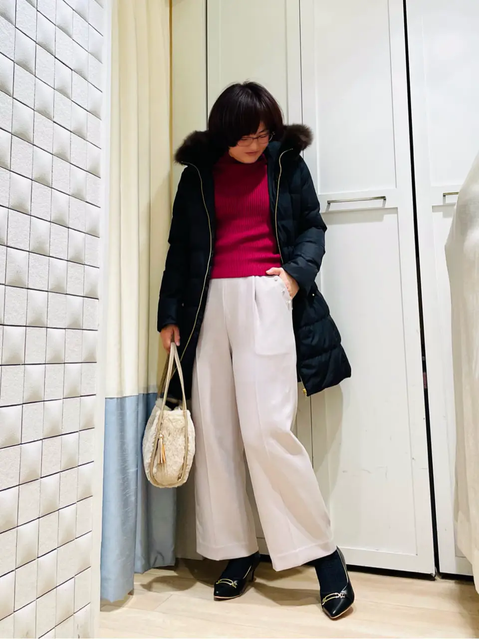 ANY SIS スタッフ コーディネート画像