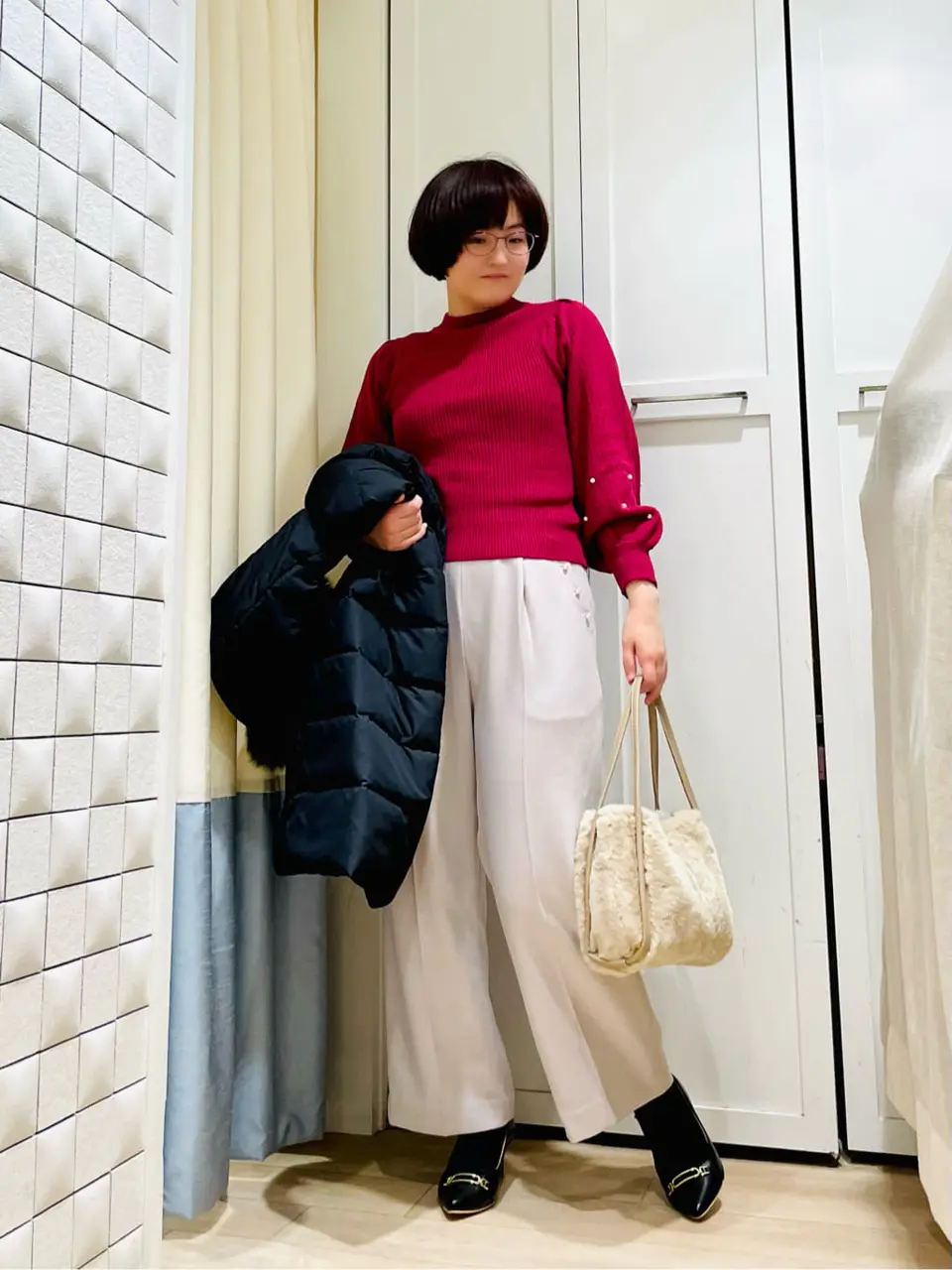 ANY SIS スタッフ コーディネート画像