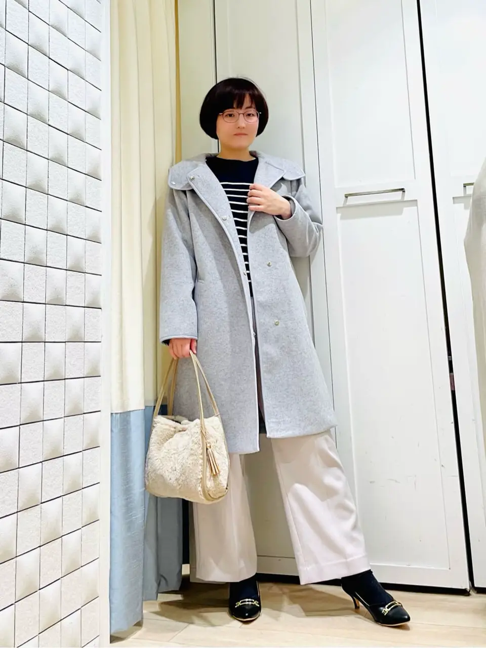 ANY SIS スタッフ コーディネート画像