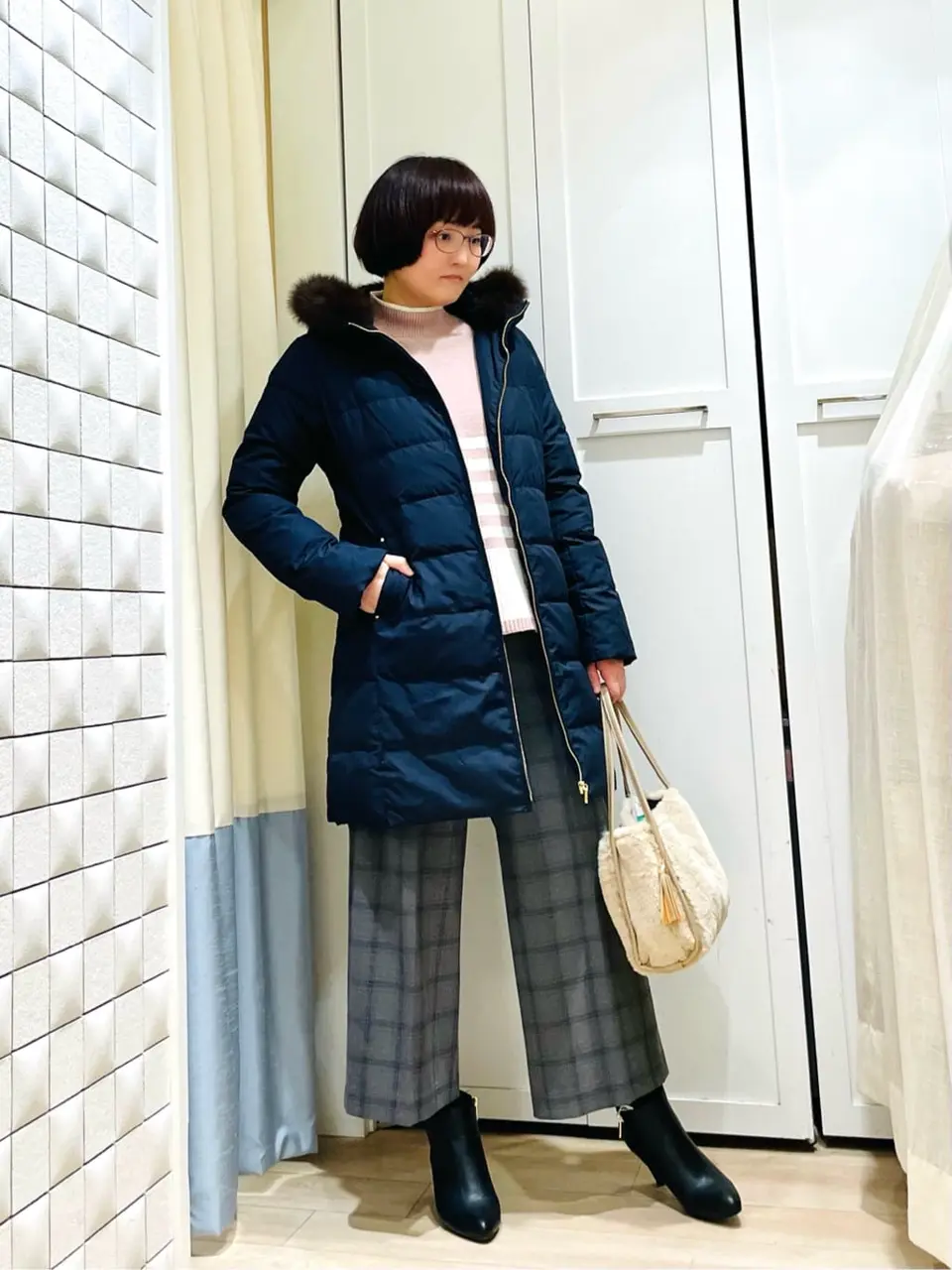 ANY SIS スタッフ コーディネート画像