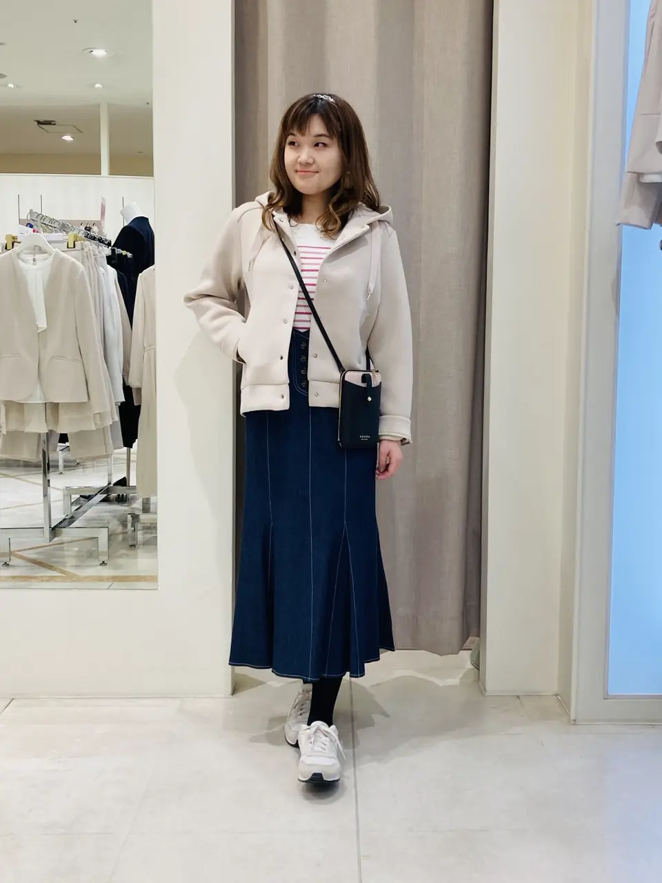  川根　彩 コーディネート画像