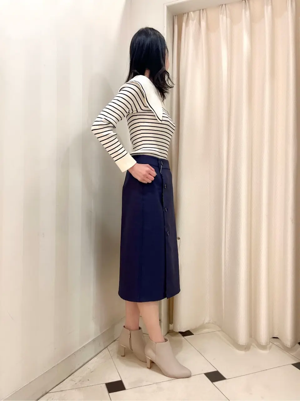 ANY SIS 金井 コーディネート画像