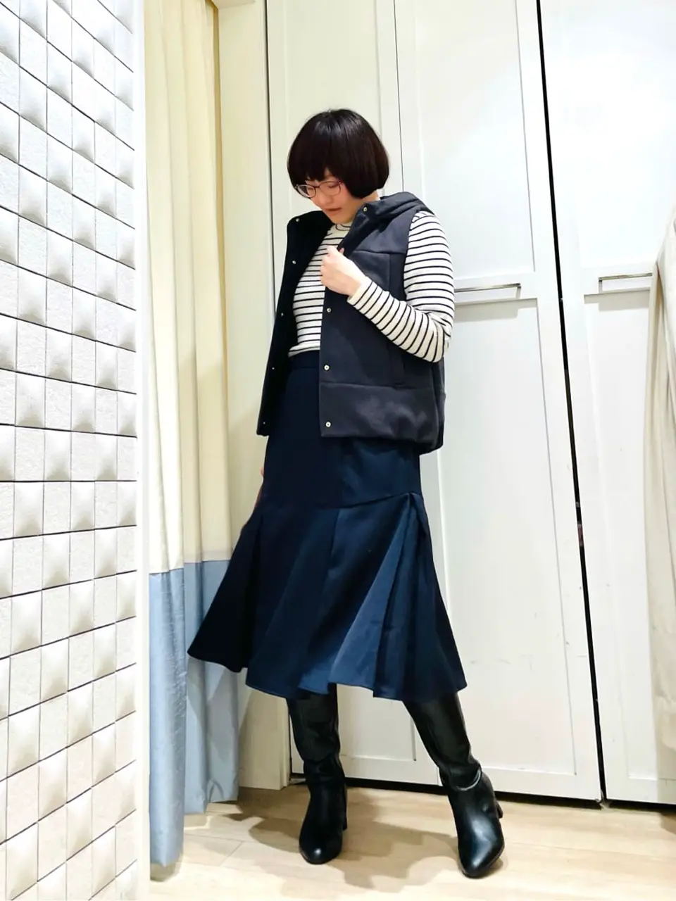 ANY SIS スタッフ コーディネート画像