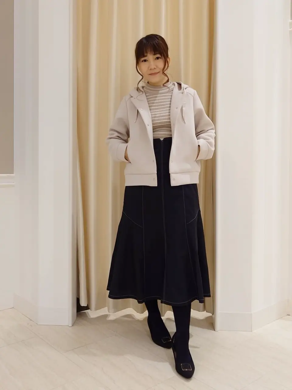 ANY SIS スタッフ コーディネート画像