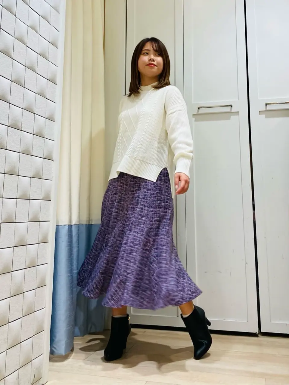 ANY SIS スタッフ コーディネート画像