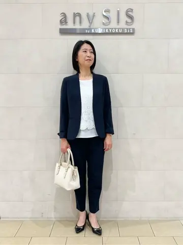 ANY SIS 藤森 コーディネート画像