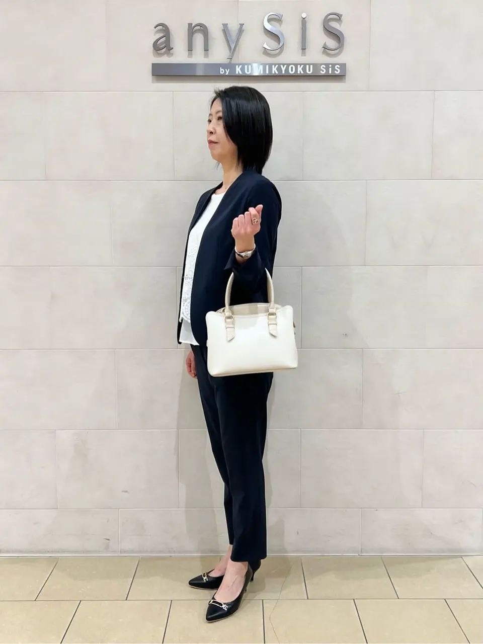 ANY SIS 藤森 コーディネート画像