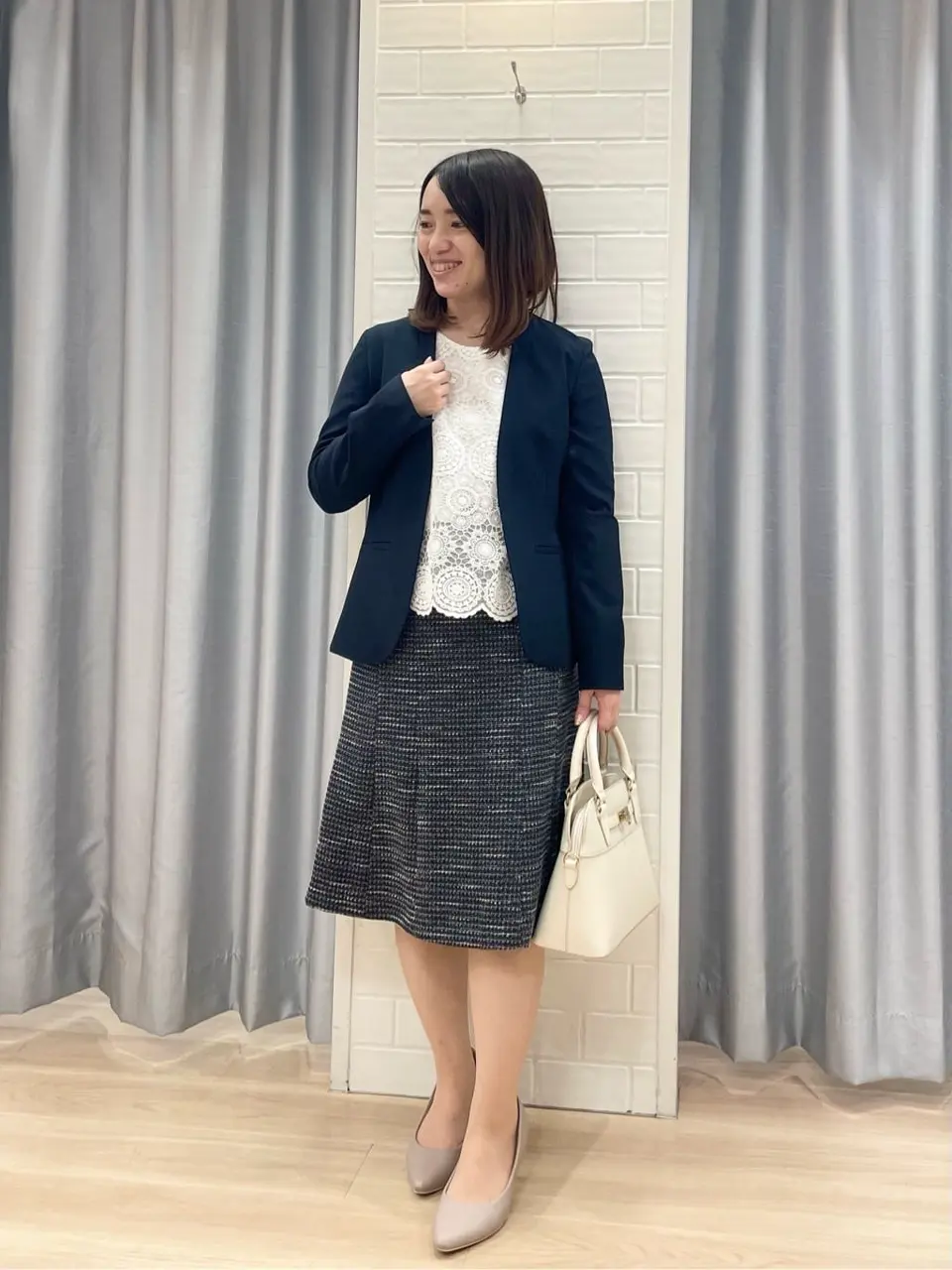 ANY SIS 丸岡 コーディネート画像